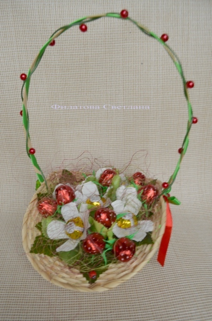 Средняя корзина клубники 700рублей Средняя корзина клубники 700рублей